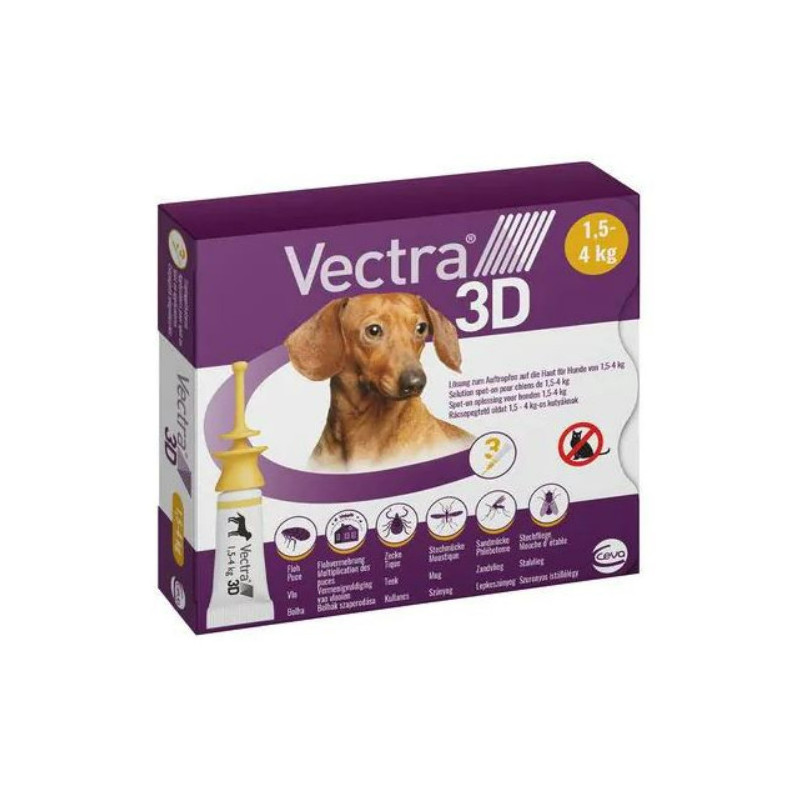 Vectra 3D pipettes x3 XS 1,5-4kg