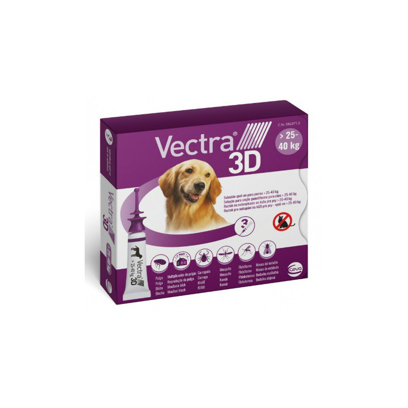 Vectra 3D pipettes x3 L 25-40kg