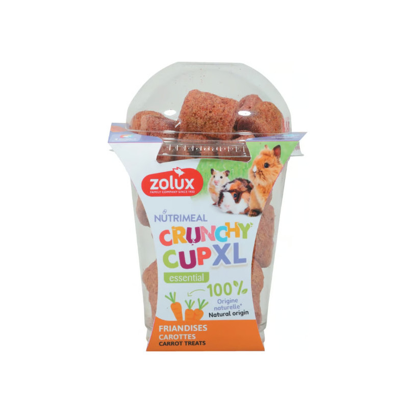 CRUNCHY CUP XL CAROTTE 110G