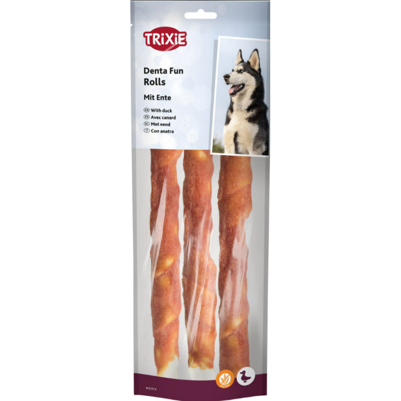 Denta Fun Duck Chewing Rolls 28cm 250g