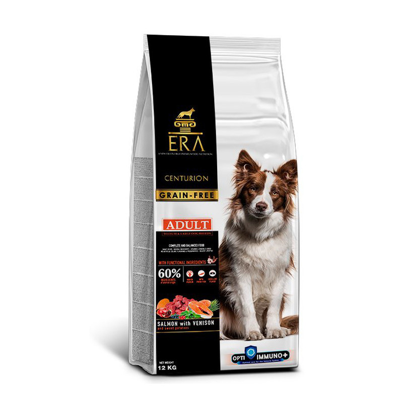 ERA CENTURION CHIEN MOYENNE/GRANDE RACE SAUMON ET GIBIER 12 KG