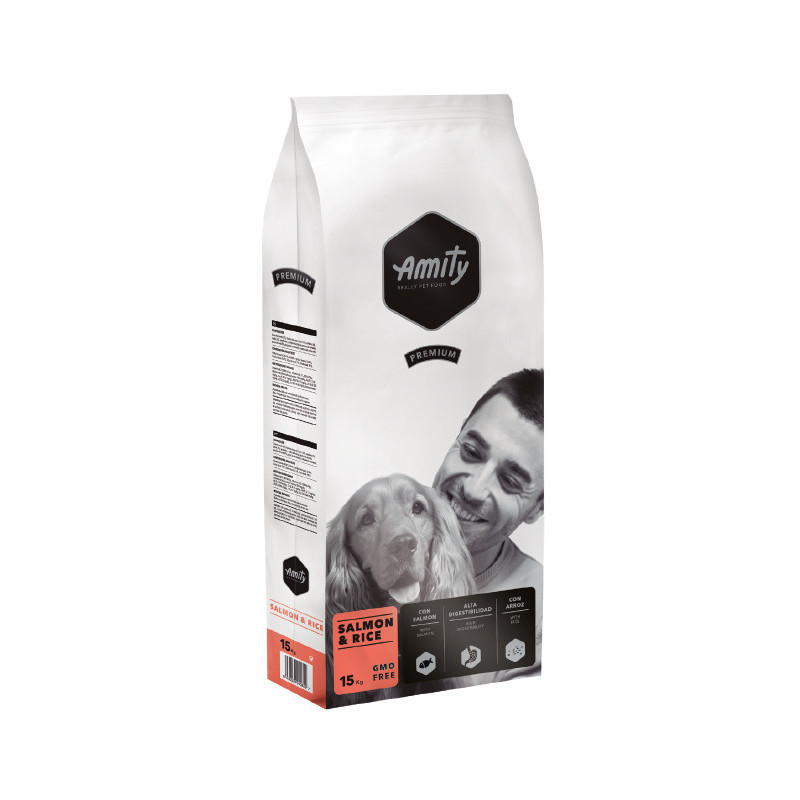 AMITY PREMIUM SAUMON & RIZ 15kg