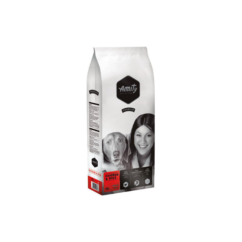 AMITY PREMIUM POULET & RIZ 15kg