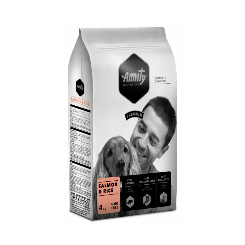AMITY PREMIUM SAUMON & RIZ 4kg