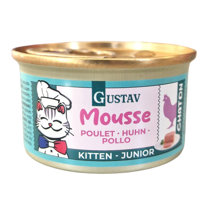 Gustav Mousse Chaton Poulet 85g