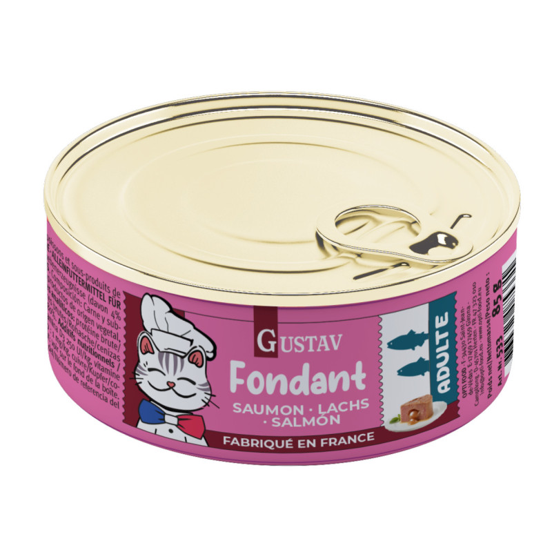 Gustav Fondant Saumon 85g