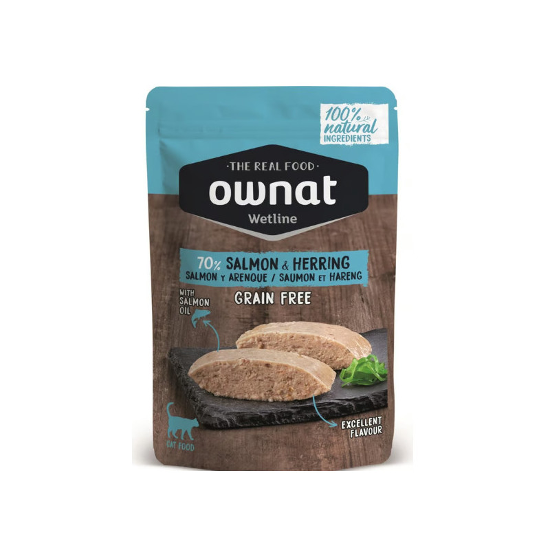 OWNAT SAUMON & HARENG 85G