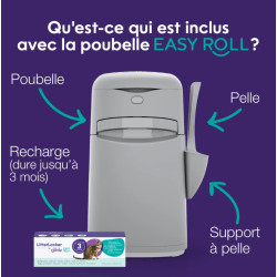 Poubelle Litter Genie Easy Roll