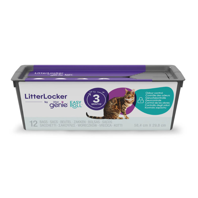 Recharge Litter Genie Easy Roll 12 sacs