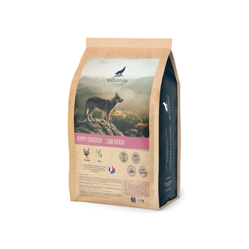 WOLFOOD LOW GRAIN PUPPY 3KG