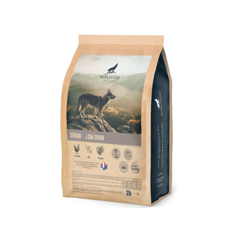 WOLFOOD LOW GRAIN SENIOR 3KG