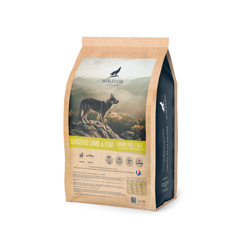 WOLFOOD SENSITIVE LAMB & FISH 3KG