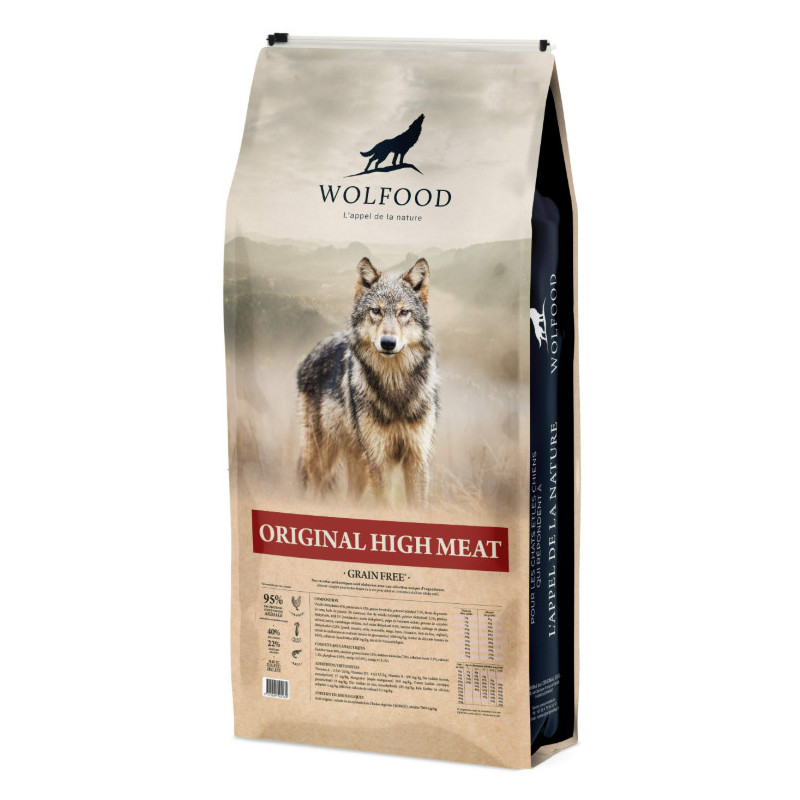 WOLFOOD ORIGINAL HIGH MEAT 12KG