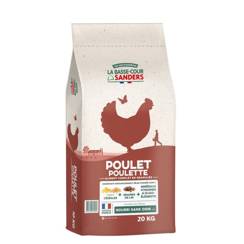 POULET POULETTE 20KG