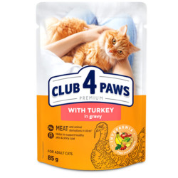 Club 4 Paws Dinde, Lapin & Agneau 4x85g