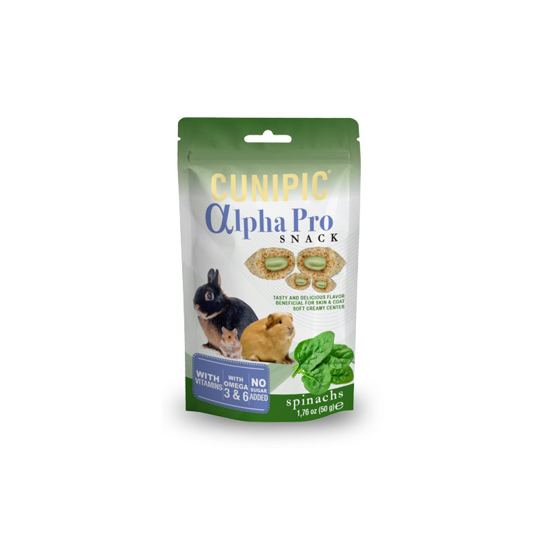 Alpha Pro Snack Epinard 50g