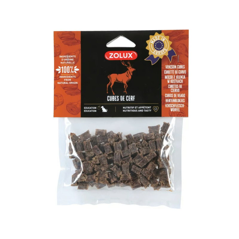 Cubes de cerf 100g
