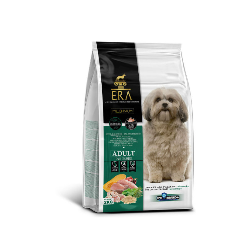 ERA MILLENNIUM CHIEN PETITE RACE POULET ET FAISAN 2 KG