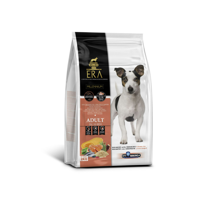 ERA MILLENNIUM CHIEN PETITE RACE SAUMON ET HARENG 2 KG