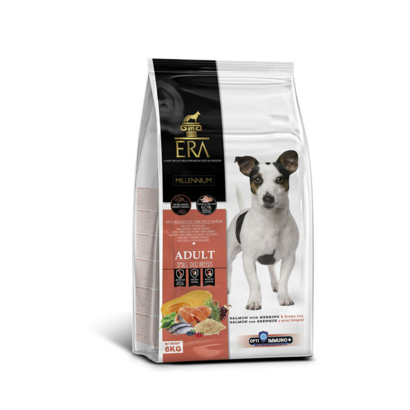 ERA MILLENNIUM CHIEN PETITE RACE SAUMON ET HARENG 6 KG