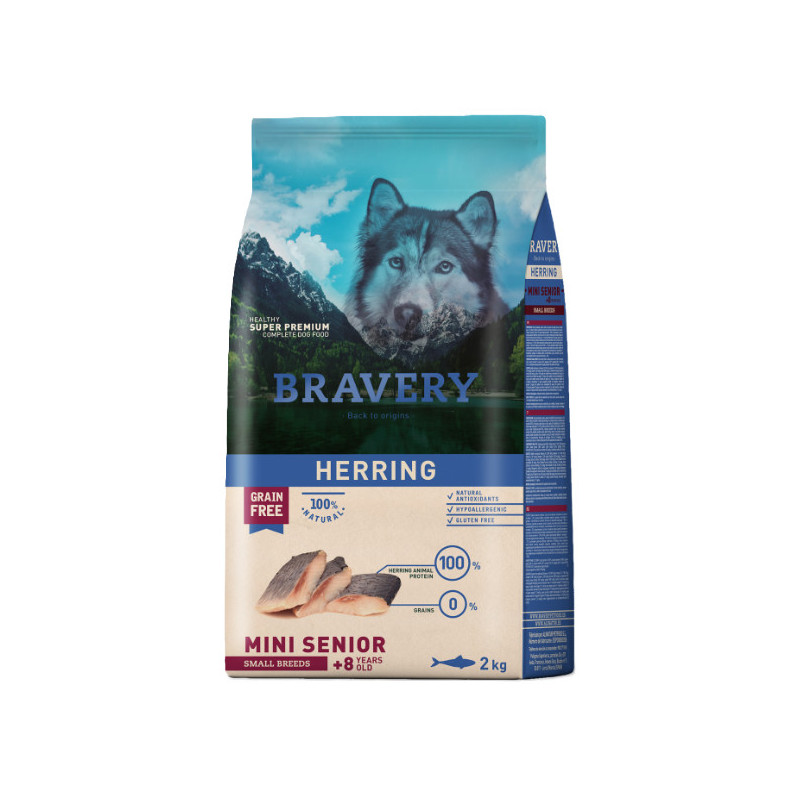 BRAVERY HARENG MINI SENIOR 8+ 2kg