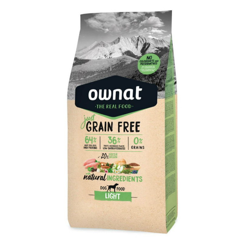 OWNAT JUST GRAIN FREE LIGHT 14KG