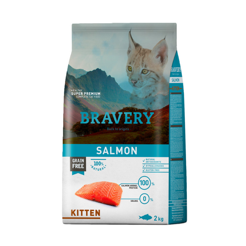 BRAVERY SAUMON CHATON 2 KG