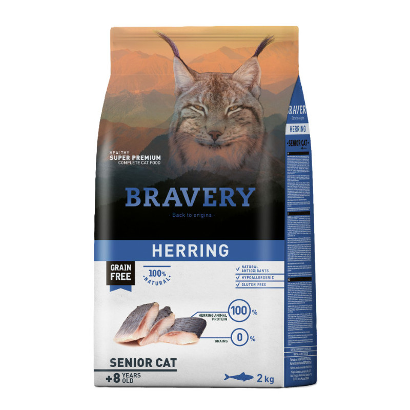 BRAVERY HARENG SENIOR CHAT 8+ 2kg