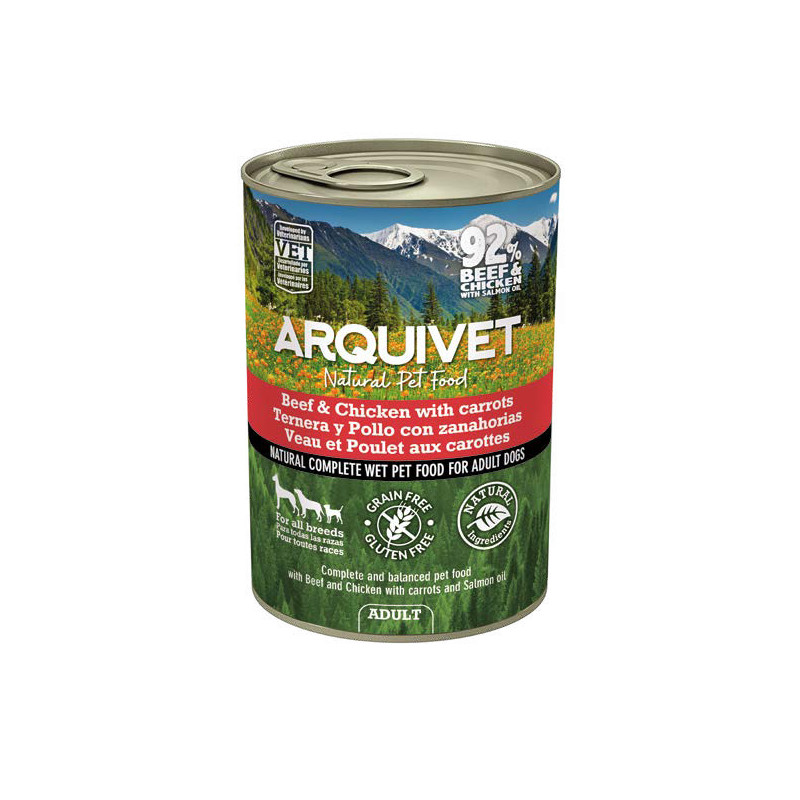 Arquivet Adulte Veau & Poulet 400g
