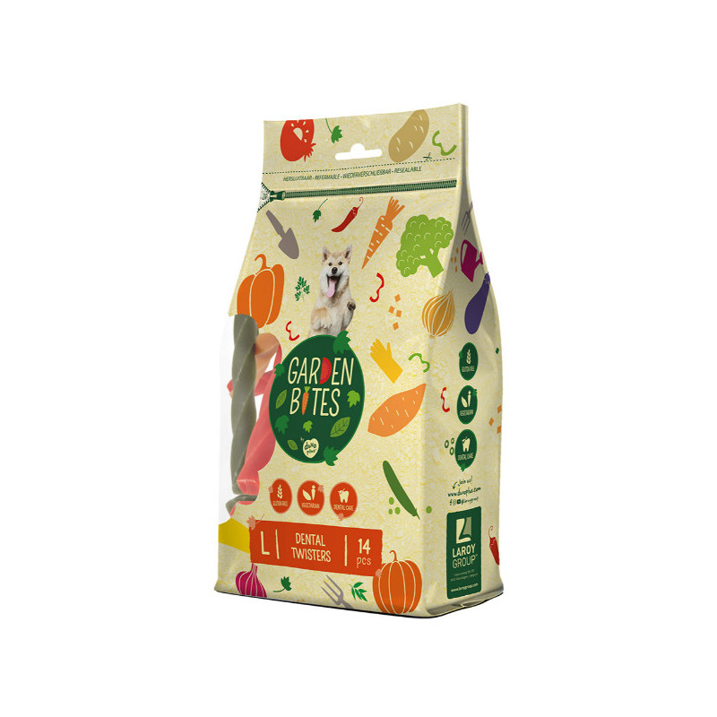 Garden Bites Dental Twisters L 16cm x14