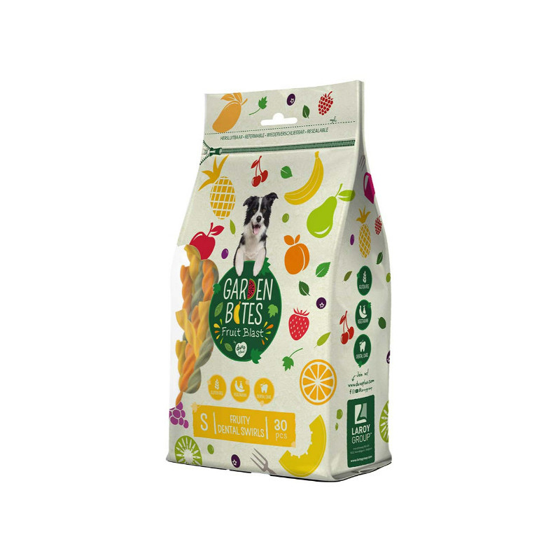 Garden Bites Fruity Dental Swirls S 13cm x30