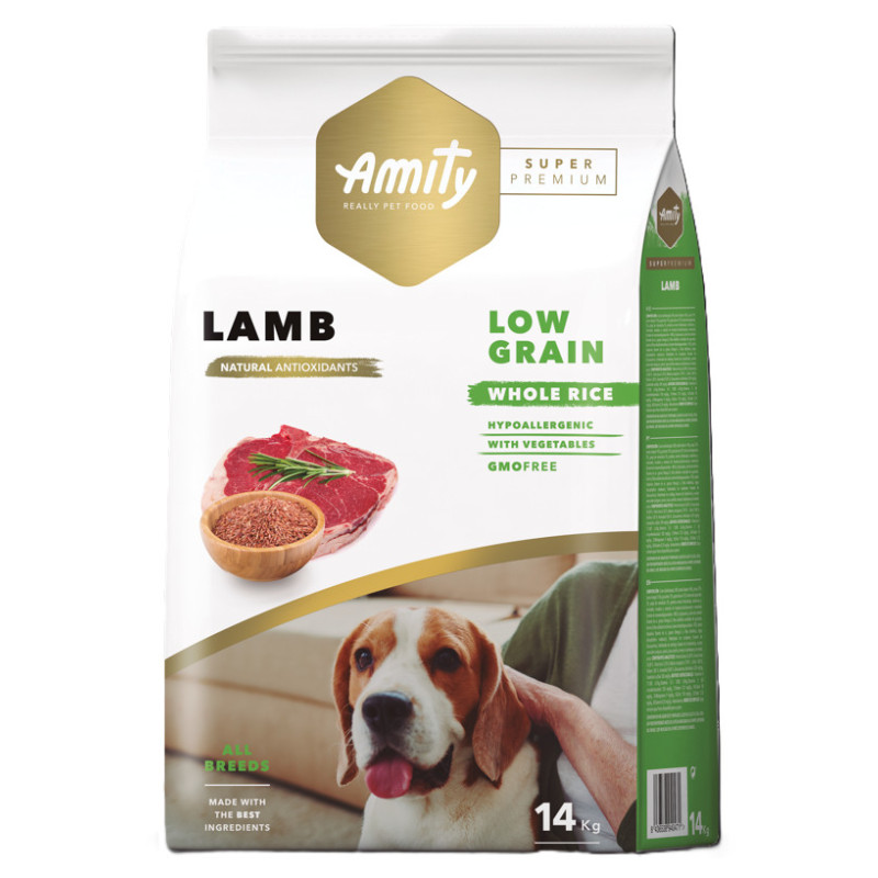 AMITY SUPER PREMIUM AGNEAU 14kg