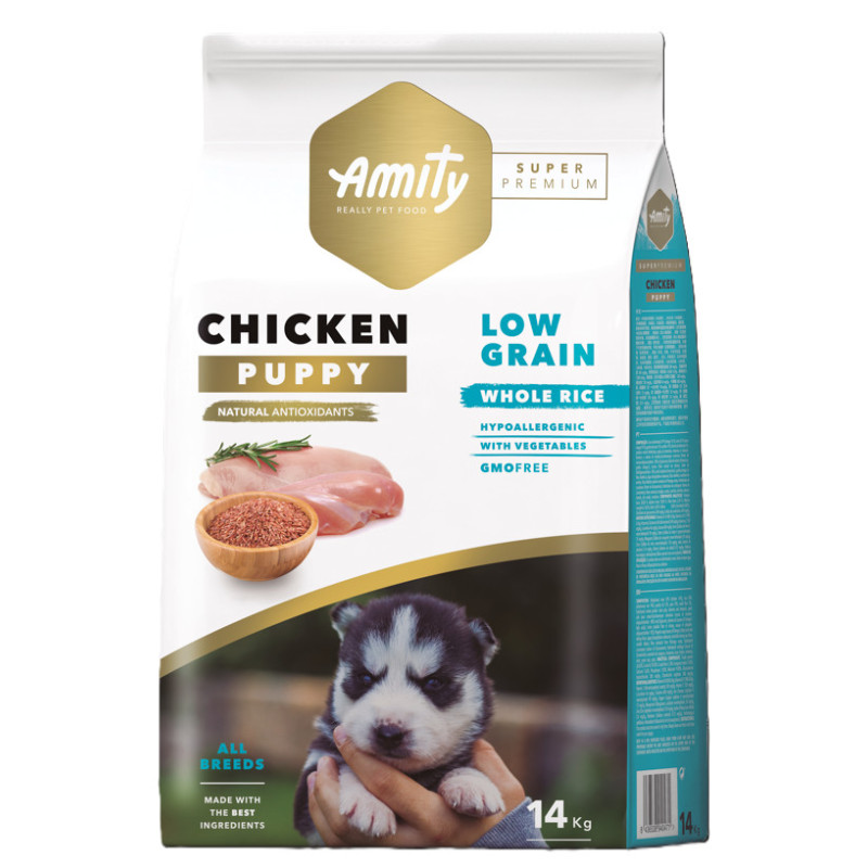 AMITY SUPER PREMIUM CHIOT POULET 14kg