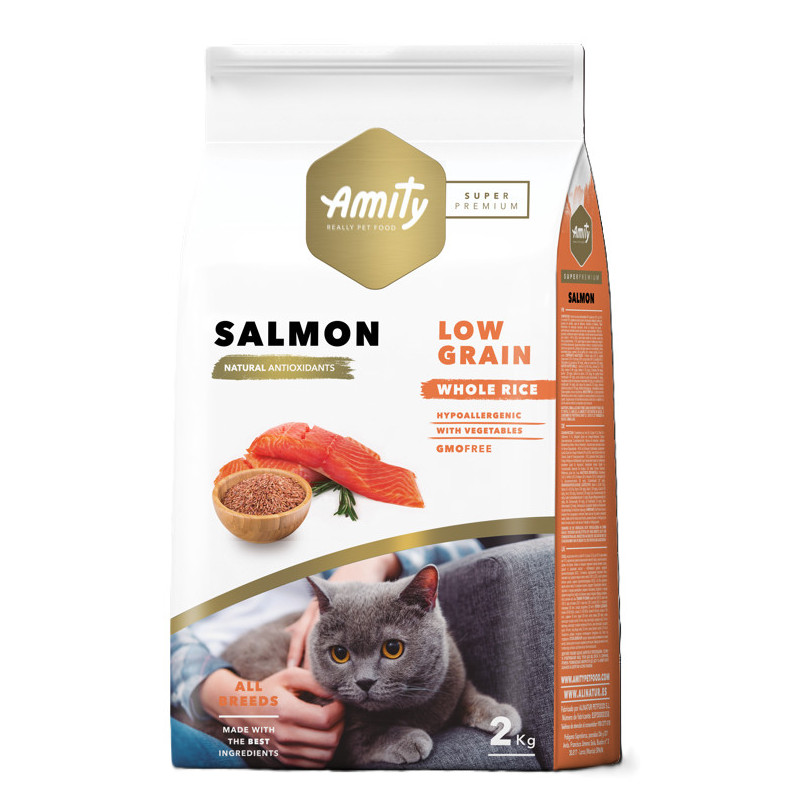 AMITY SUPER PREMIUM CHAT SAUMON 2kg