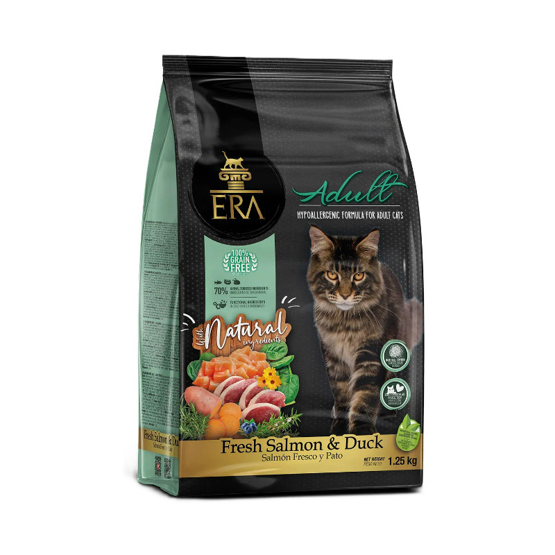 ERA CHAT Saumon frais & Canard 1,25kg