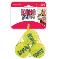 KONG Air Squeakair Tennis Ball x3 XS