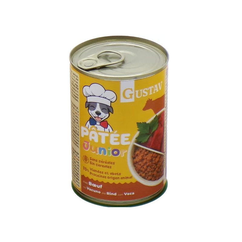 GUSTAV Junior Boeuf 400g