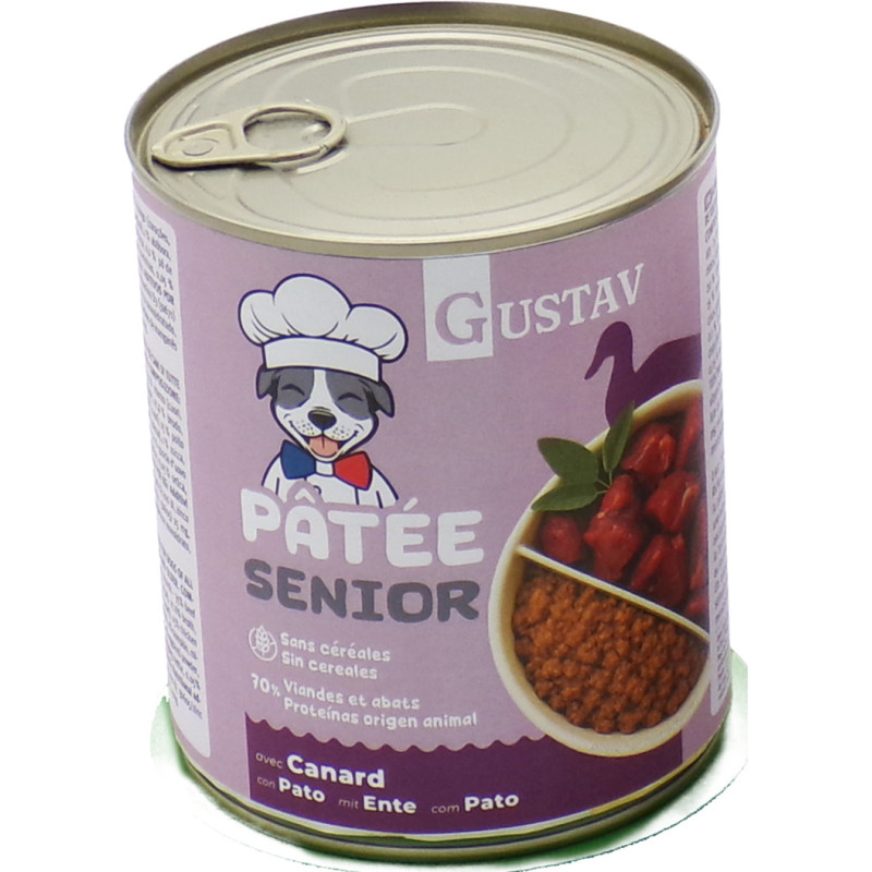 GUSTAV Chien Senior 800g
