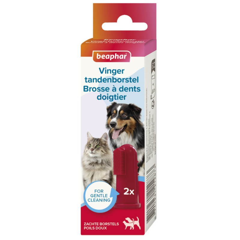 Brosse à dents doigtier x2