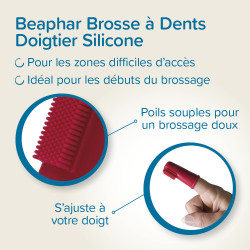 Brosse à dents doigtier x2