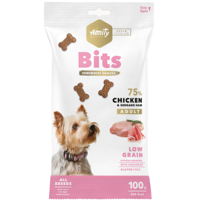 ASP Bits Poulet & Serrano 100g
