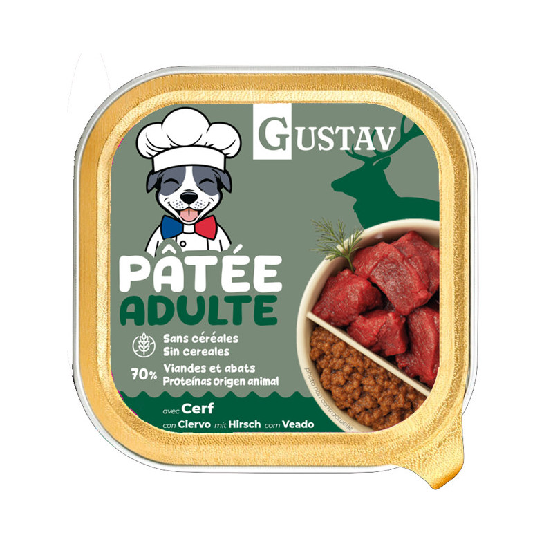 GUSTAV Chien Gibier 150g