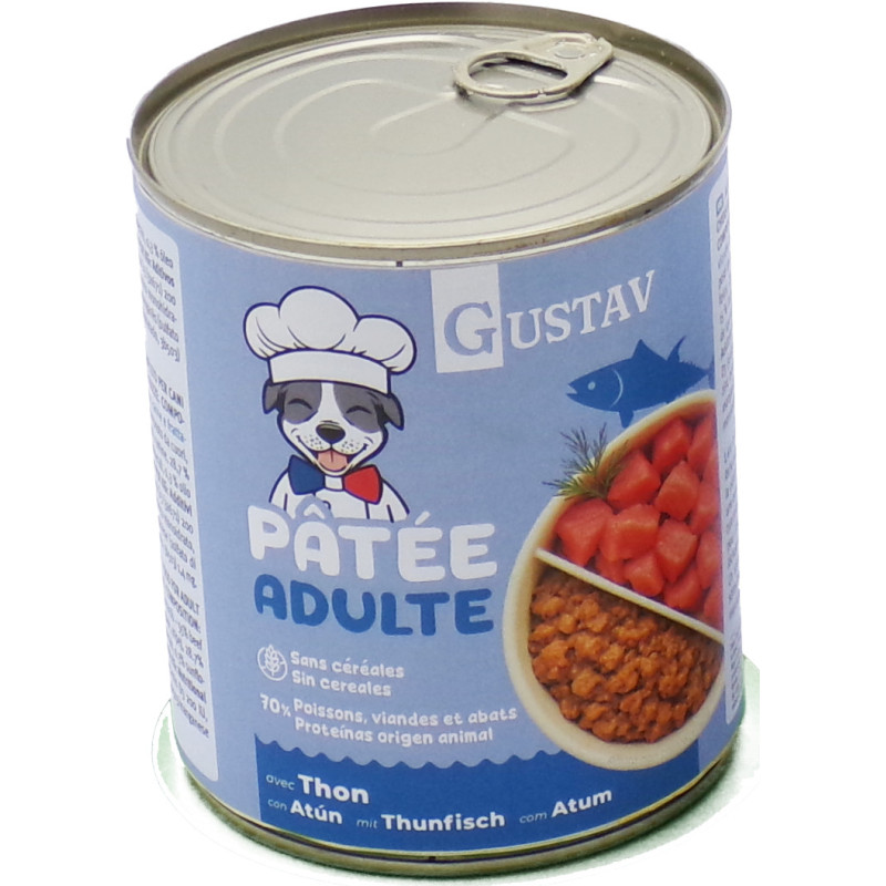 GUSTAV Chien Thon 800g