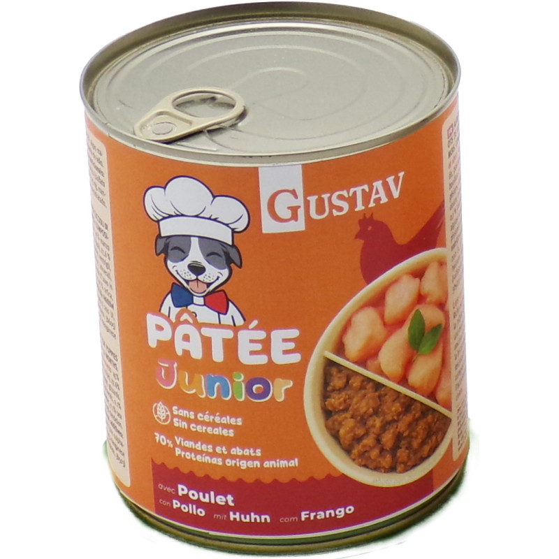 GUSTAV Junior Poulet 800g