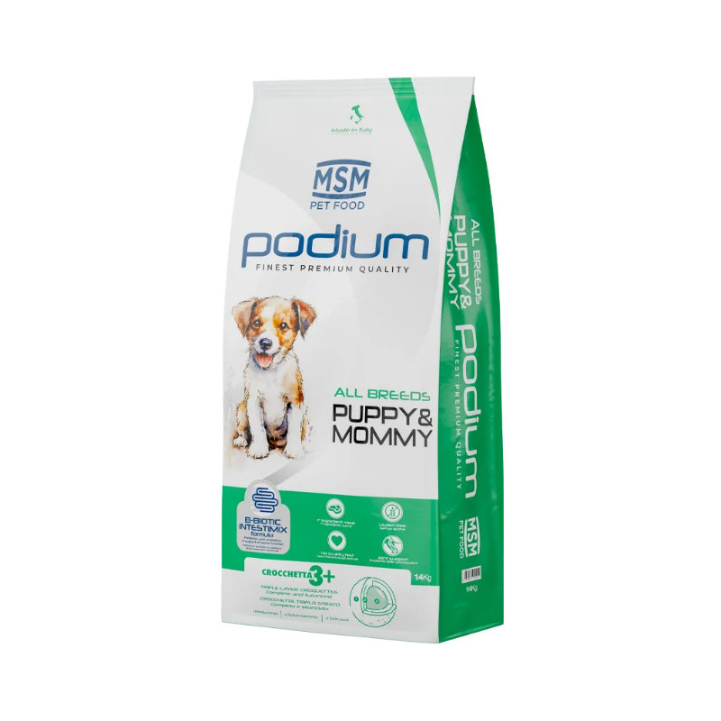 PODIUM PUPPY & MOTHER POULET 14KG