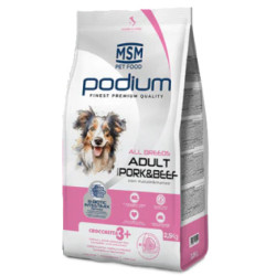 PODIUM ADULT PORC & BOEUF 2,5KG