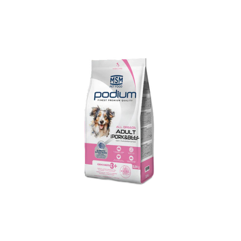 PODIUM ADULT PORC & BOEUF 2,5KG