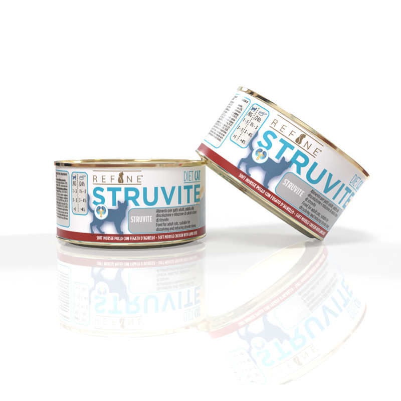 Refine Struvite Mousse Poulet & Agneau 80g