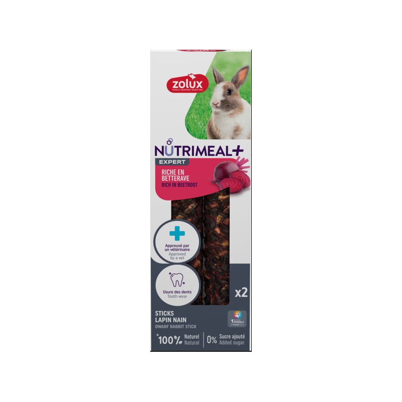 STICK LAPIN NUTRIMEAL BETTERAVE 115G