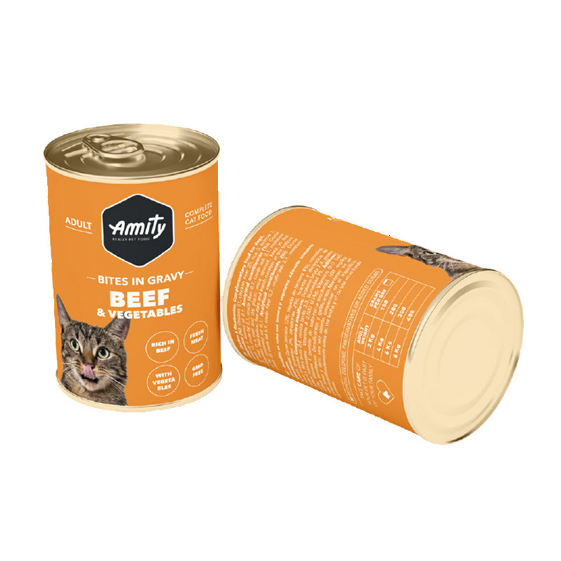 AMITY BŒUF & LEGUMES CHAT 415G